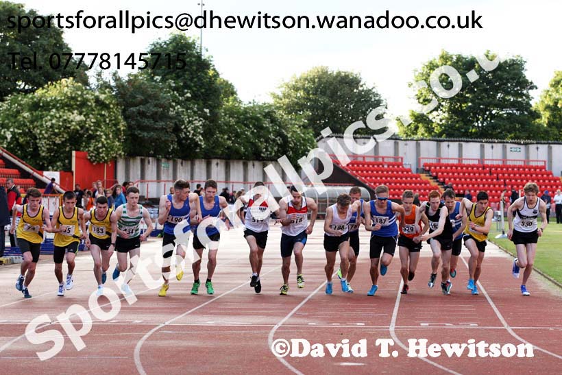 The Stan Long Mile Trophy, Gateshead Stadium. Photo: David T. Hewitson/Sports for All Pics